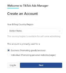 TikTok广告开户流程